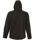 SOL'S Replay Hooded Soft Shell Jacket | Black