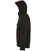 SOL'S Replay Hooded Soft Shell Jacket | Black