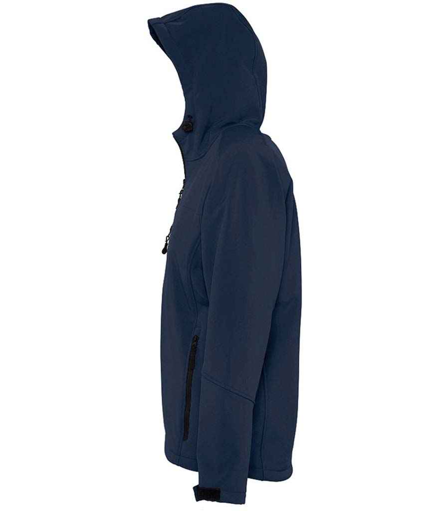 SOL'S Replay Hooded Soft Shell Jacket | French Navy