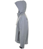 SOL'S Replay Hooded Soft Shell Jacket | Grey Marl