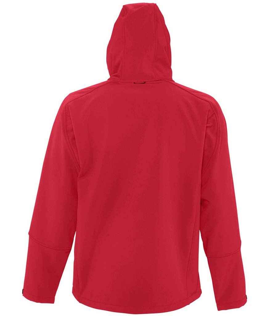 SOL'S Replay Hooded Soft Shell Jacket | Pepper Red