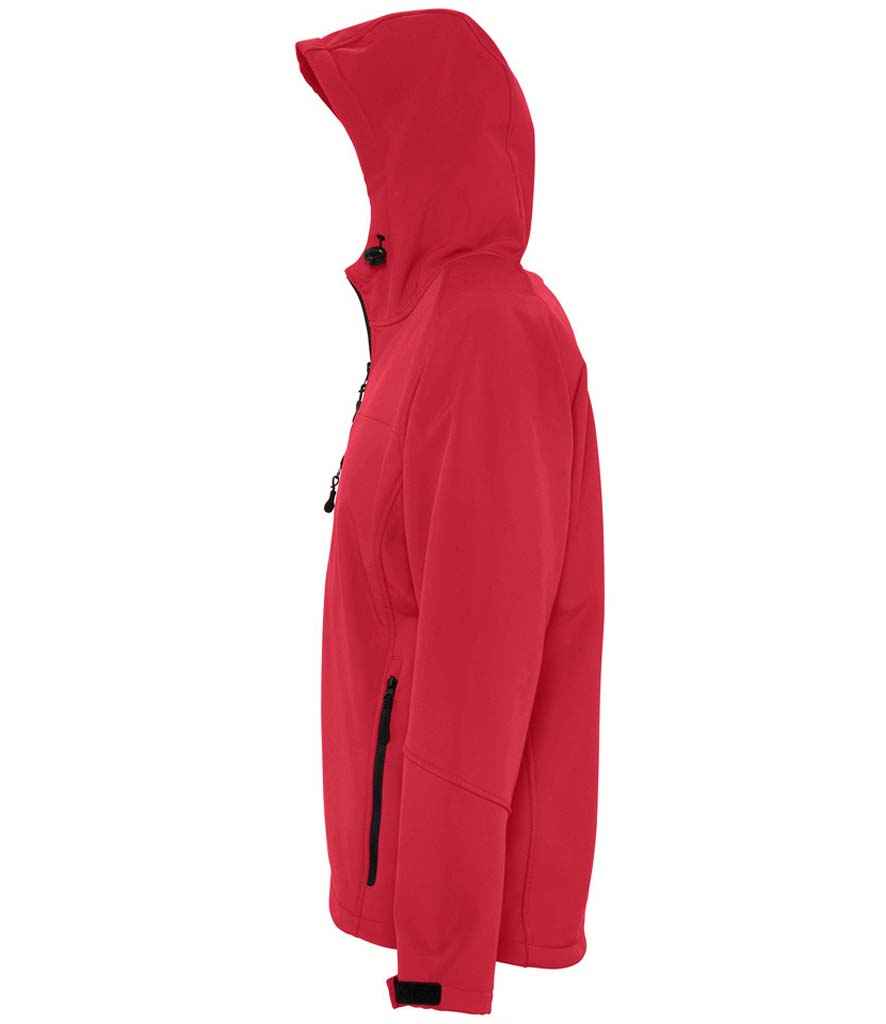 SOL'S Replay Hooded Soft Shell Jacket | Pepper Red