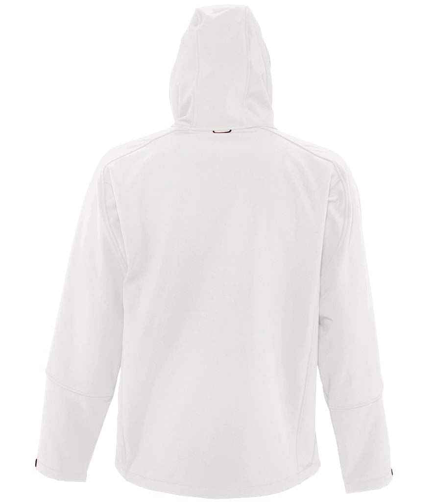 SOL'S Replay Hooded Soft Shell Jacket | White
