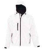 SOL'S Replay Hooded Soft Shell Jacket | White
