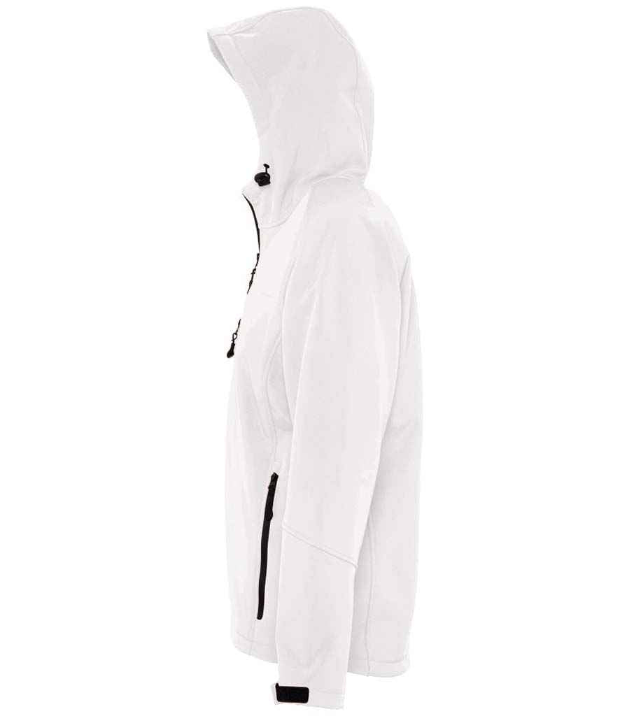 SOL'S Replay Hooded Soft Shell Jacket | White