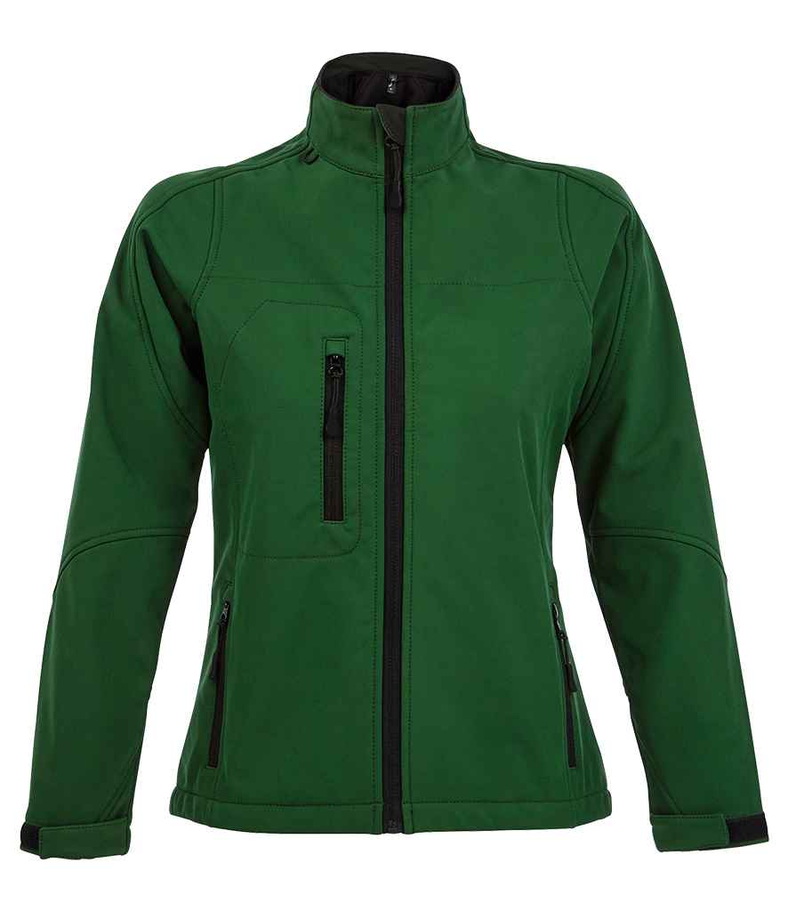 SOL'S Ladies Roxy Soft Shell Jacket | Bottle Green