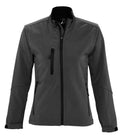 SOL'S Ladies Roxy Soft Shell Jacket | Charcoal