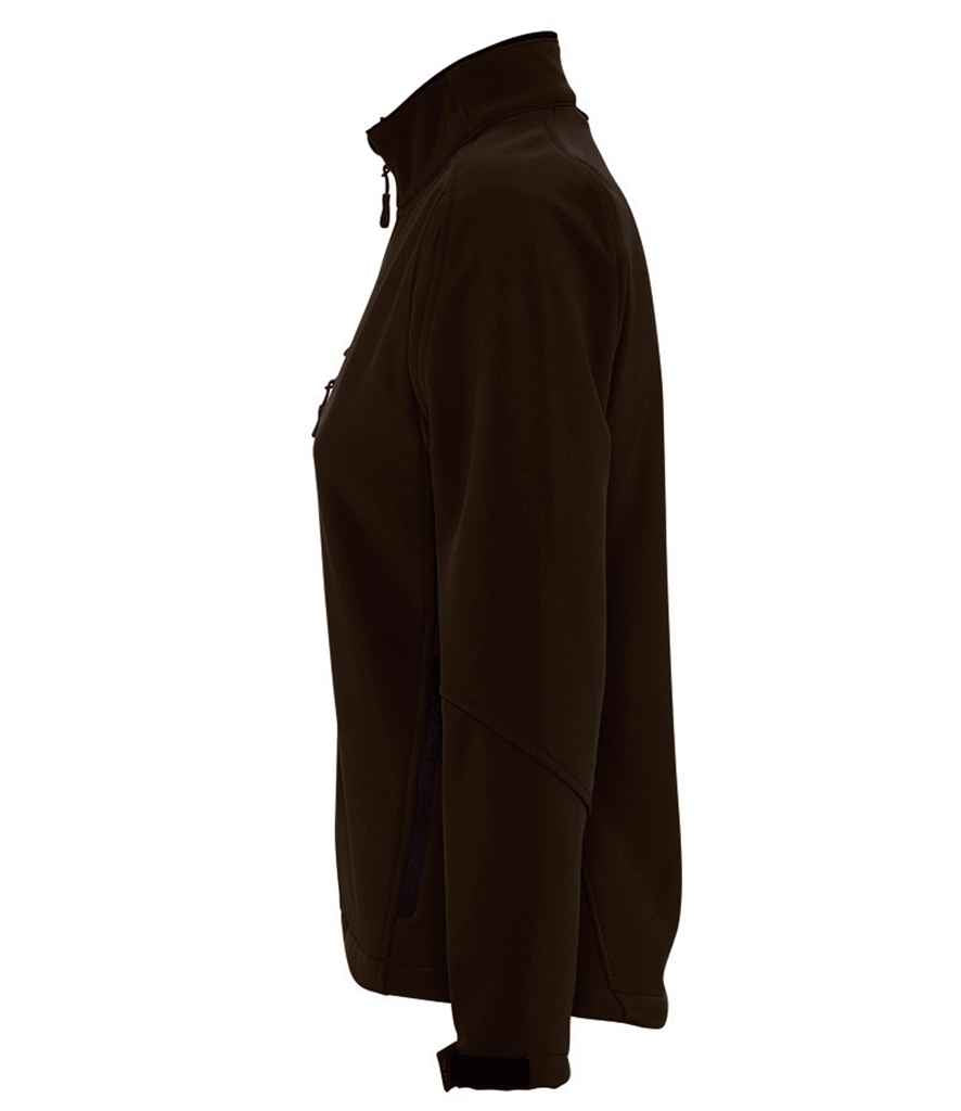 SOL'S Ladies Roxy Soft Shell Jacket | Dark Chocolate