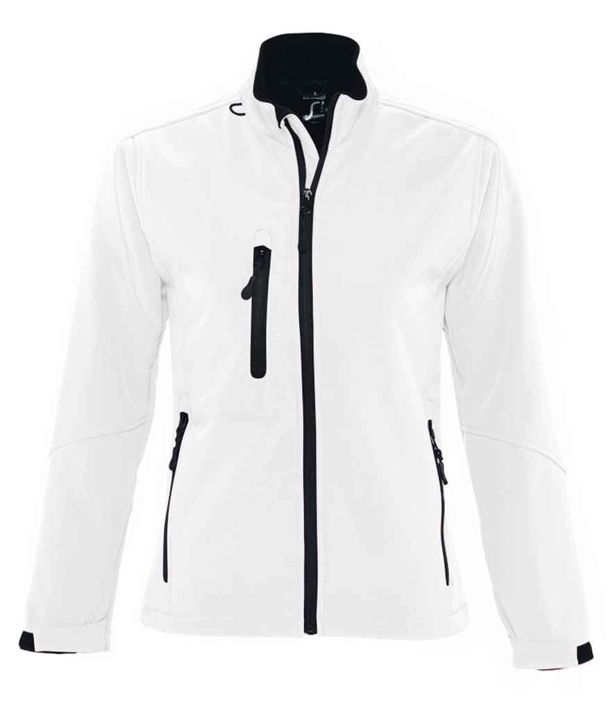 SOL'S Ladies Roxy Soft Shell Jacket | White