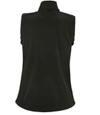 SOL'S Ladies Rallye Soft Shell Bodywarmer | Black