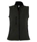 SOL'S Ladies Rallye Soft Shell Bodywarmer | Black