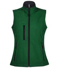 SOL'S Ladies Rallye Soft Shell Bodywarmer | Bottle Green