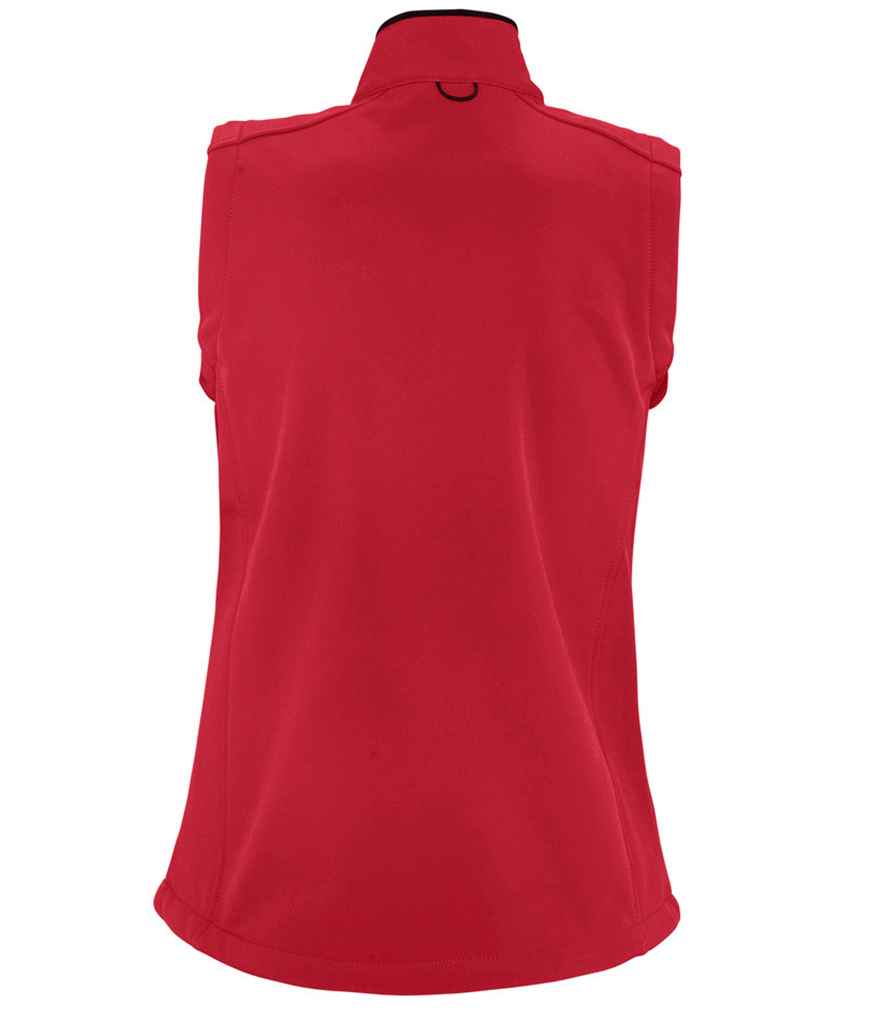 SOL'S Ladies Rallye Soft Shell Bodywarmer | Red