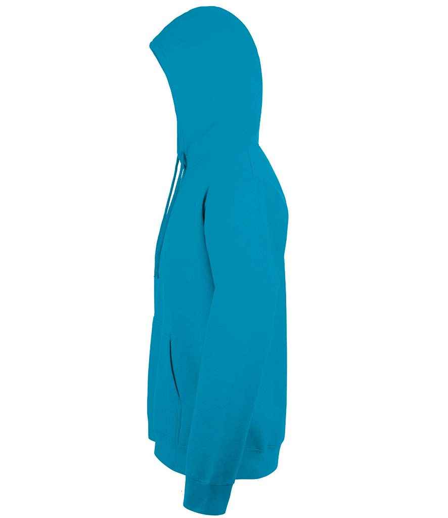 SOL'S Unisex Snake Hooded Sweatshirt | Aqua