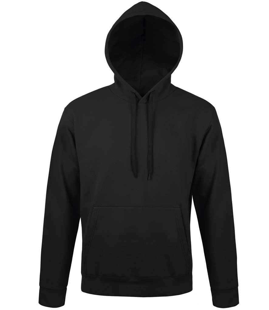 SOL'S Unisex Snake Hooded Sweatshirt | Black