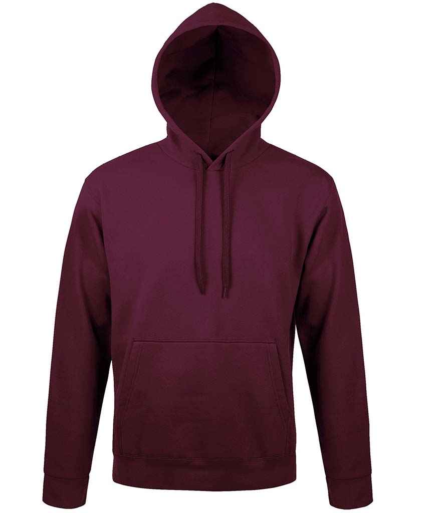 SOL'S Unisex Snake Hooded Sweatshirt | Burgundy