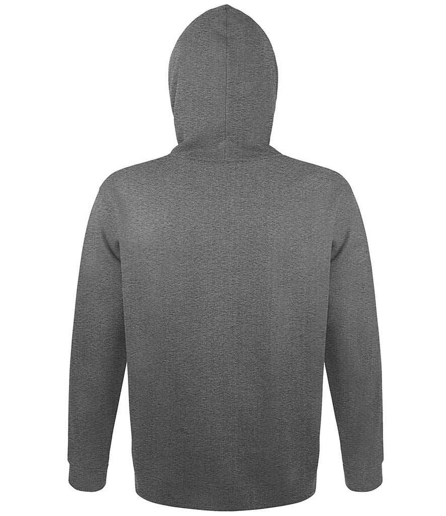 SOL'S Unisex Snake Hooded Sweatshirt | Charcoal Marl