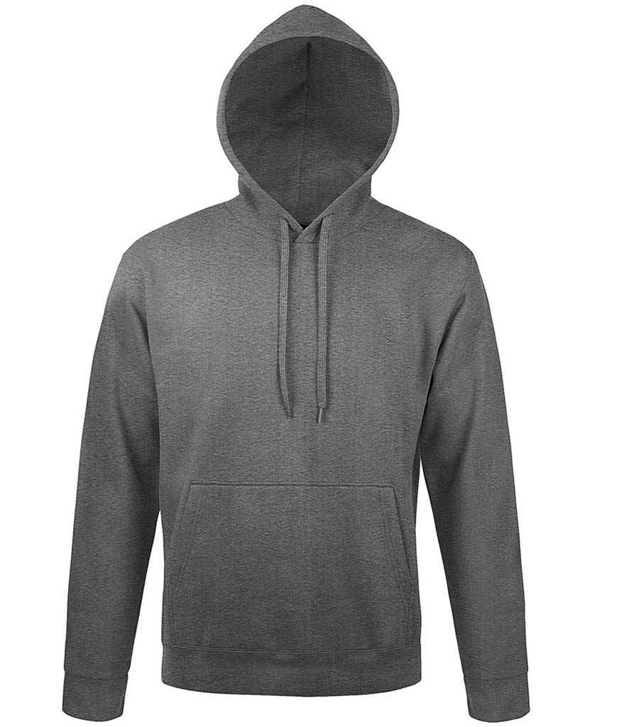 SOL'S Unisex Snake Hooded Sweatshirt | Charcoal Marl