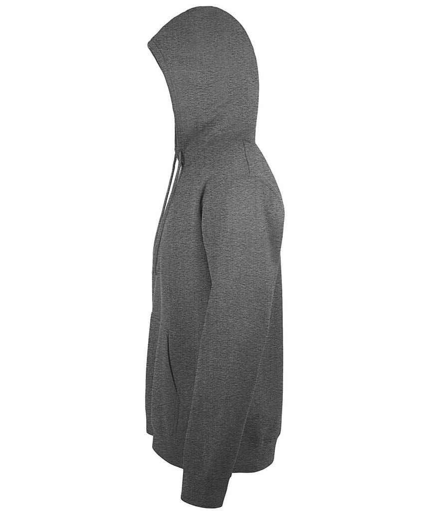 SOL'S Unisex Snake Hooded Sweatshirt | Charcoal Marl