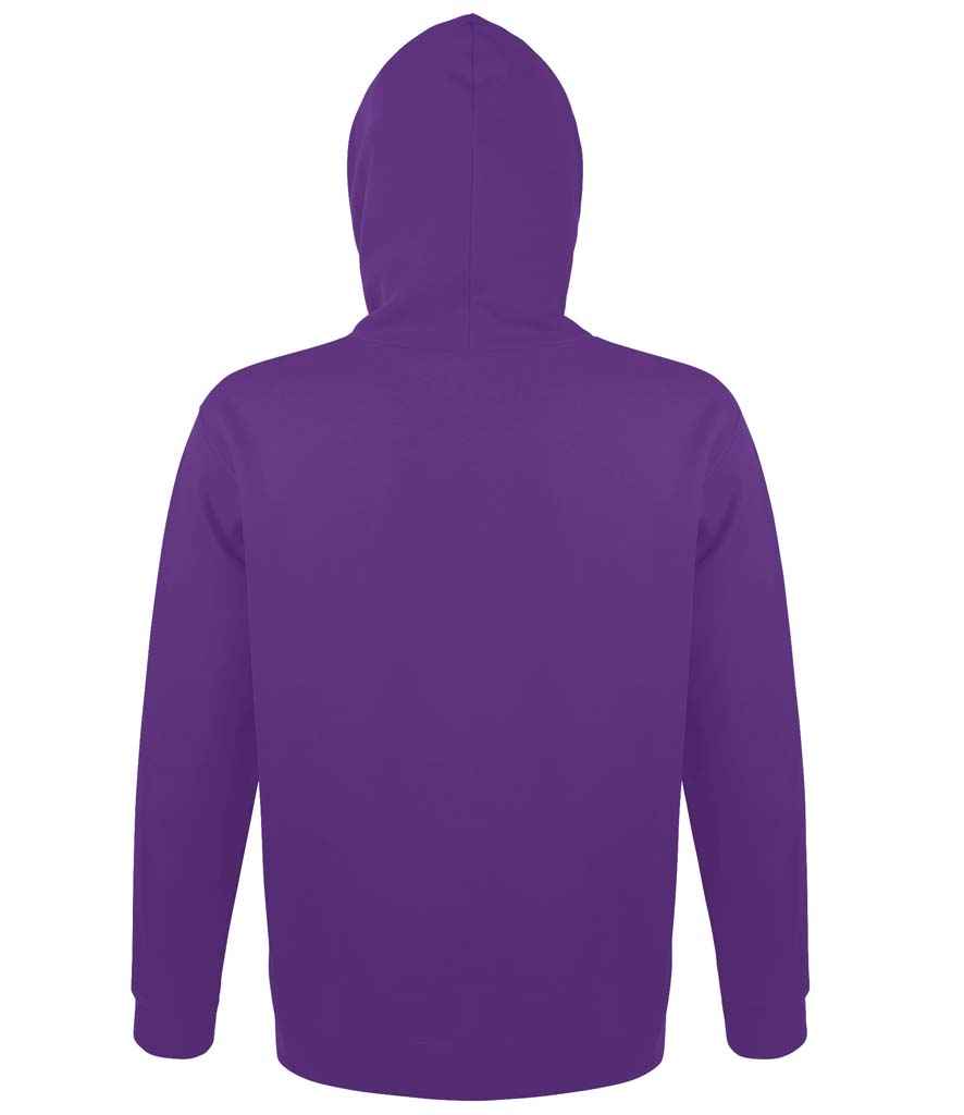 SOL'S Unisex Snake Hooded Sweatshirt | Dark Purple