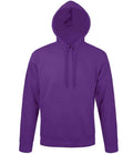 SOL'S Unisex Snake Hooded Sweatshirt | Dark Purple