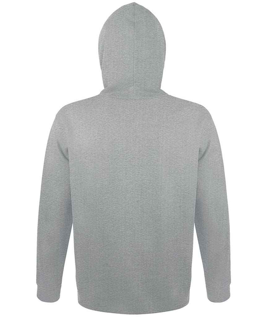 SOL'S Unisex Snake Hooded Sweatshirt | Grey Marl