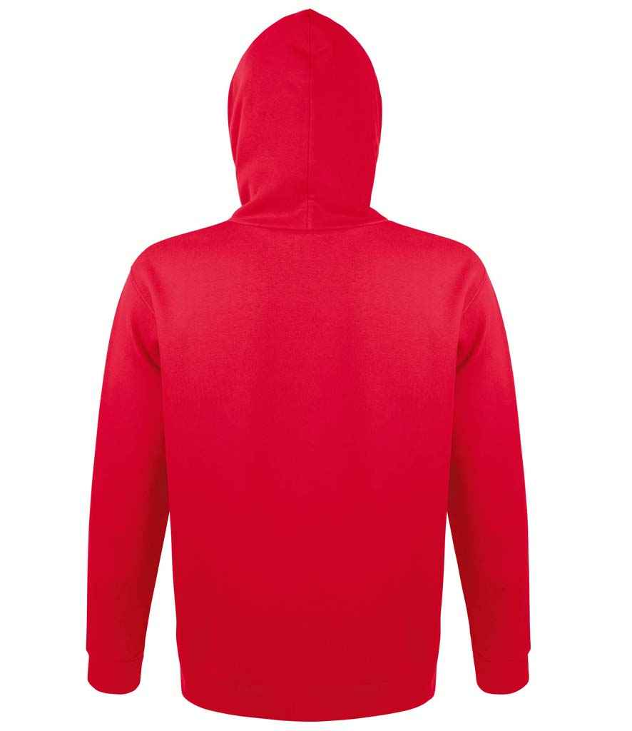 SOL'S Unisex Snake Hooded Sweatshirt | Red