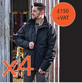 4x Curlew Parka Jackets Qty Bundle Package