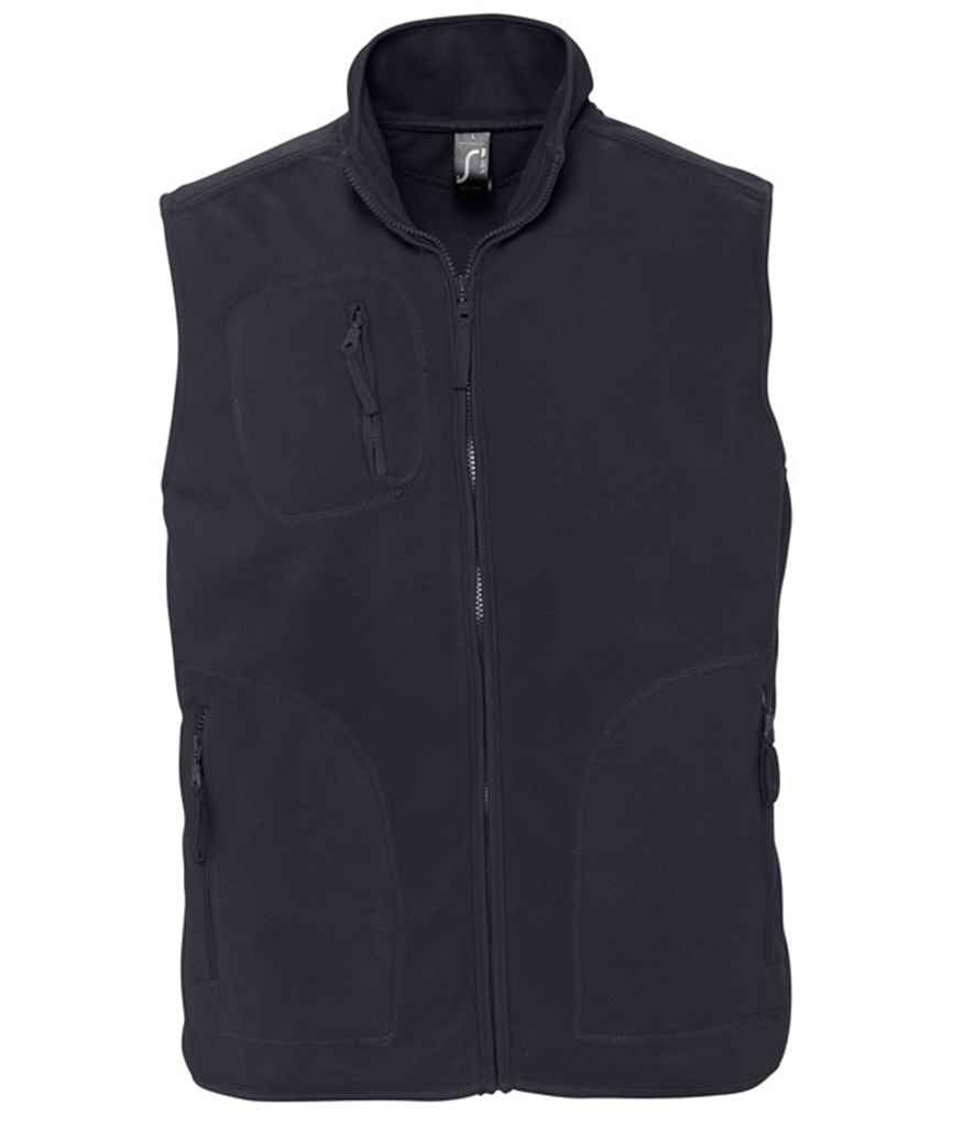 SOL'S Unisex Norway Fleece Bodywarmer | Charcoal