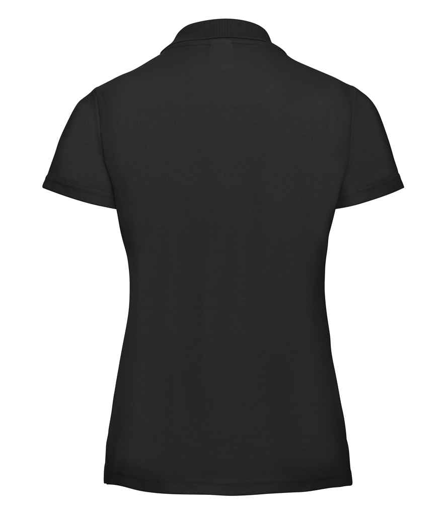 Russell Ladies Classic Poly/Cotton Piqué Polo Shirt | Black