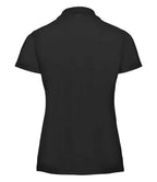 Russell Ladies Classic Poly/Cotton Piqué Polo Shirt | Black