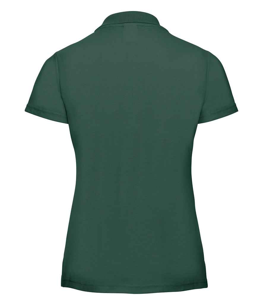 Russell Ladies Classic Poly/Cotton Piqué Polo Shirt | Bottle Green