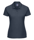 Russell Ladies Classic Poly/Cotton Piqué Polo Shirt | French Navy