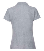 Russell Ladies Classic Poly/Cotton Piqué Polo Shirt | Light Oxford