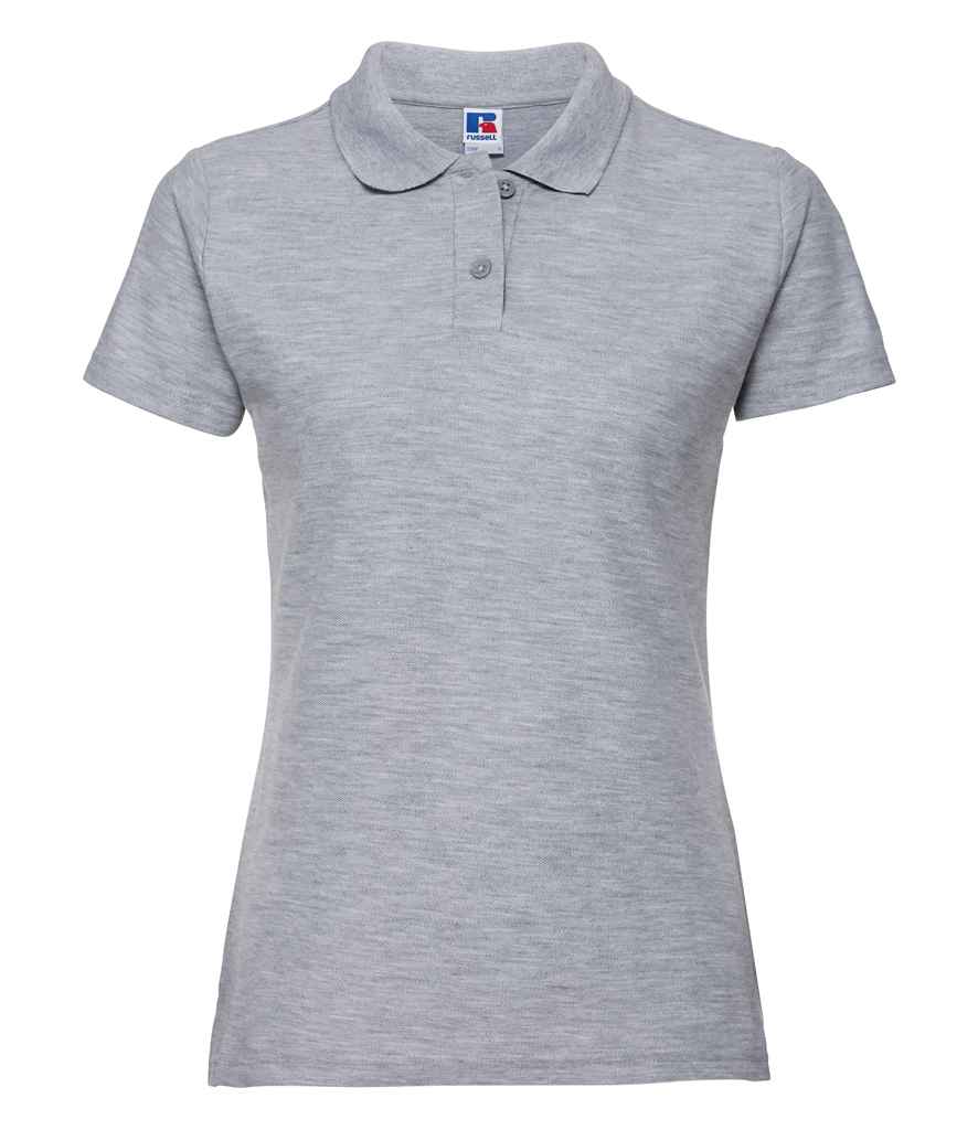 Russell Ladies Classic Poly/Cotton Piqué Polo Shirt | Light Oxford