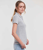 Russell Ladies Classic Poly/Cotton Piqué Polo Shirt | Light Oxford