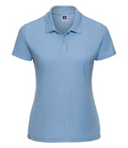 Russell Ladies Classic Poly/Cotton Piqué Polo Shirt | Sky Blue
