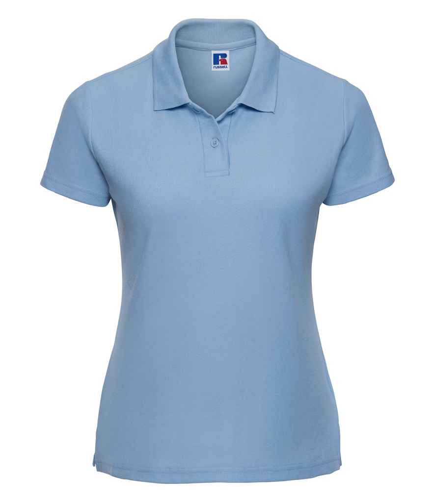 Russell Ladies Classic Poly/Cotton Piqué Polo Shirt | Sky Blue