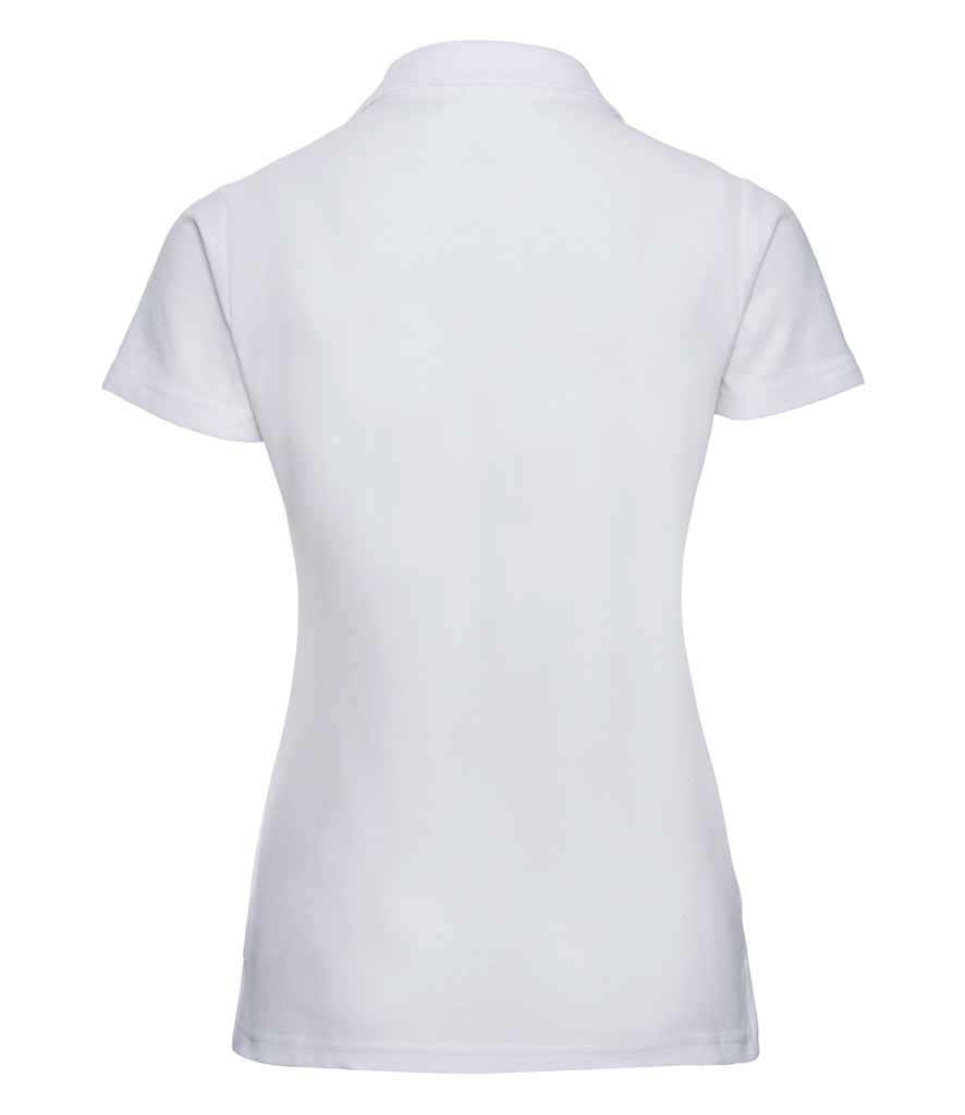 Russell Ladies Classic Poly/Cotton Piqué Polo Shirt | White
