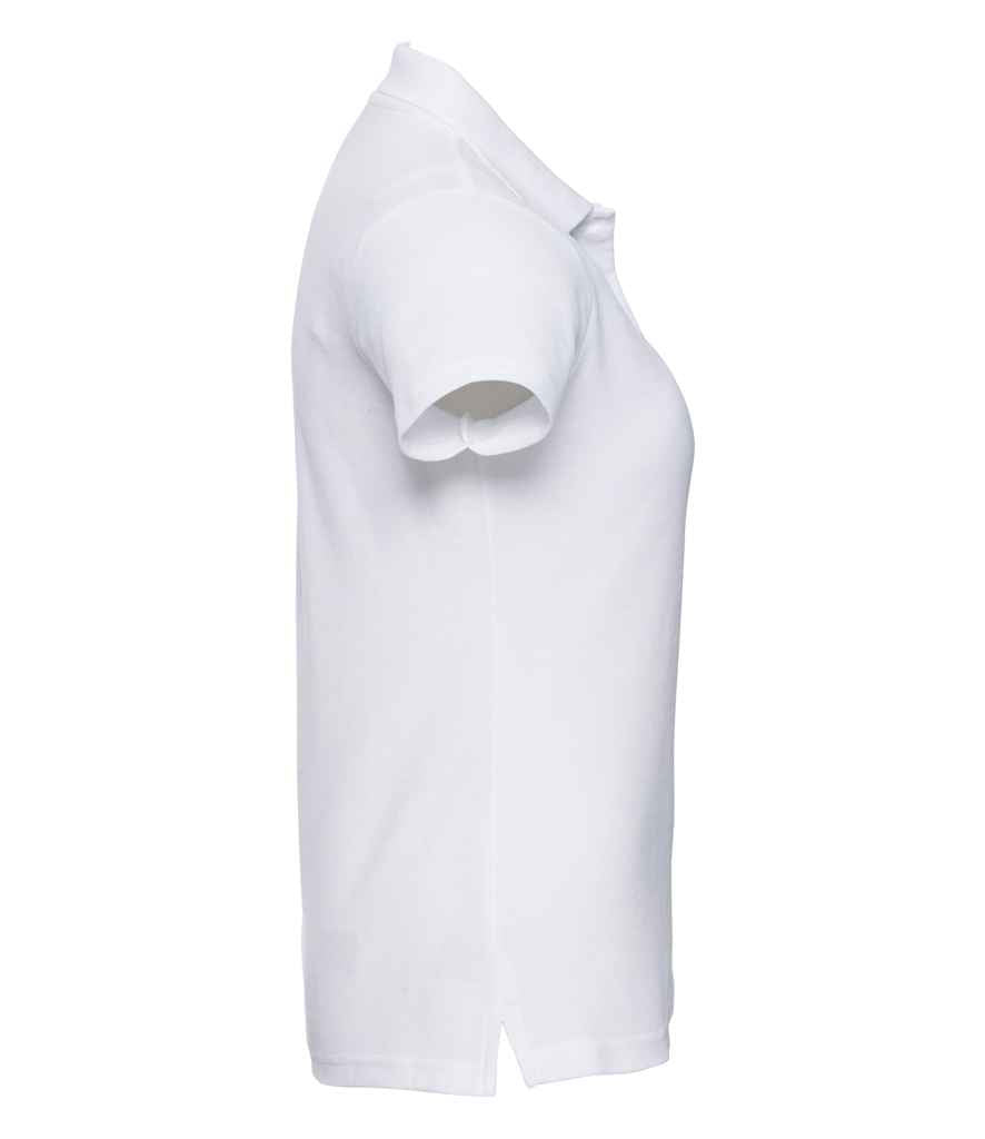 Russell Ladies Classic Poly/Cotton Piqué Polo Shirt | White