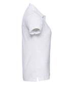 Russell Ladies Classic Poly/Cotton Piqué Polo Shirt | White