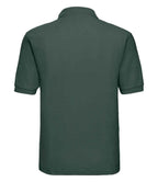 Russell Poly/Cotton Piqué Polo Shirt | Bottle Green