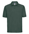 Russell Poly/Cotton Piqué Polo Shirt | Bottle Green