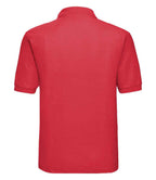 Russell Poly/Cotton Piqué Polo Shirt | Bright Red