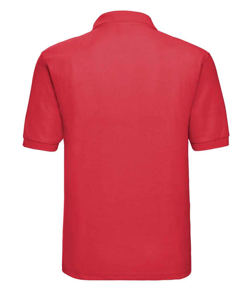 Russell Poly/Cotton Piqué Polo Shirt | Bright Red