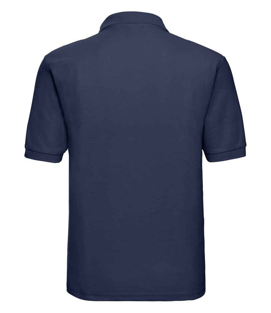 Russell Poly/Cotton Piqué Polo Shirt | French Navy
