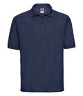 Russell Poly/Cotton Piqué Polo Shirt | French Navy