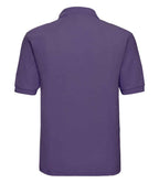 Russell Poly/Cotton Piqué Polo Shirt | Purple