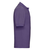 Russell Poly/Cotton Piqué Polo Shirt | Purple