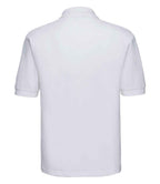 Russell Poly/Cotton Piqué Polo Shirt | White